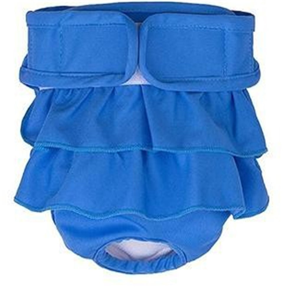 3 Packs Washable Female Dog Diapers, Durable Pet Skirt for Dog Dress, Reusable Pet Diapers and Puppies Dogs Heat Panties for Girl Dogs Menstrual Periods