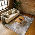thumbnail image 7 of Addison Rugs Mayfield Premium Machine Washable Transitional Abstract Lavender Rectangle Rug, 9' x 12', 7 of 7