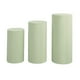 thumbnail image 1 of 3 cubiertas elásticas para pedestal cilíndrico, soporte de zócalo, cubiertas para pilares para compromiso. verde, 1 of 9