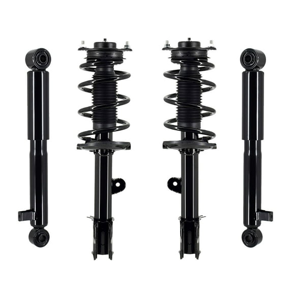Set of 4 Front Quick Complete Strut-Coil Spring-Rear Shock For 2011-2013 Kia Sorento