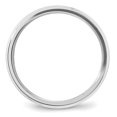 thumbnail image 2 of 10K White Gold 5mm Bevel Edge Comfort Fit Band Ring Size 9, 2 of 7