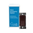 thumbnail image 1 of Interruptor de accesorios Lutron Caseta Smart Claro DVRF-AS-BR Marrón, 1 of 9