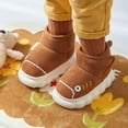 thumbnail image 3 of Lujianch Children Snow Boots For Boys And Girls Cute Cartoon Shark Plush Adjustable Girls Boots With Zipper Closure, 3 of 4