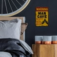 thumbnail image 3 of Putuo Decor Man Cave Decor 12x8 In Aluminum Vintage Warning Man Cave Metal Tin Sign Bar Decor For Home Bars Wall Cafes Pubs Office Kitchenhome Coffee Station Gifts For Men Dad Son, 3 of 13
