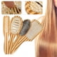 thumbnail image 4 of Peine de bambú, cuidado del cabello de bambú, peine antipelo, cepillo para el cabello, instalación sin esfuerzo, 4 of 5