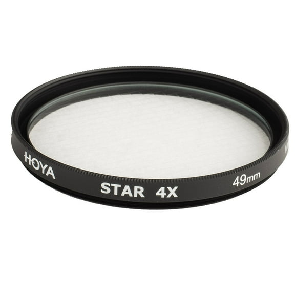 Hoya 49mm Creative Star 4X Cross Screen Glass Filter
