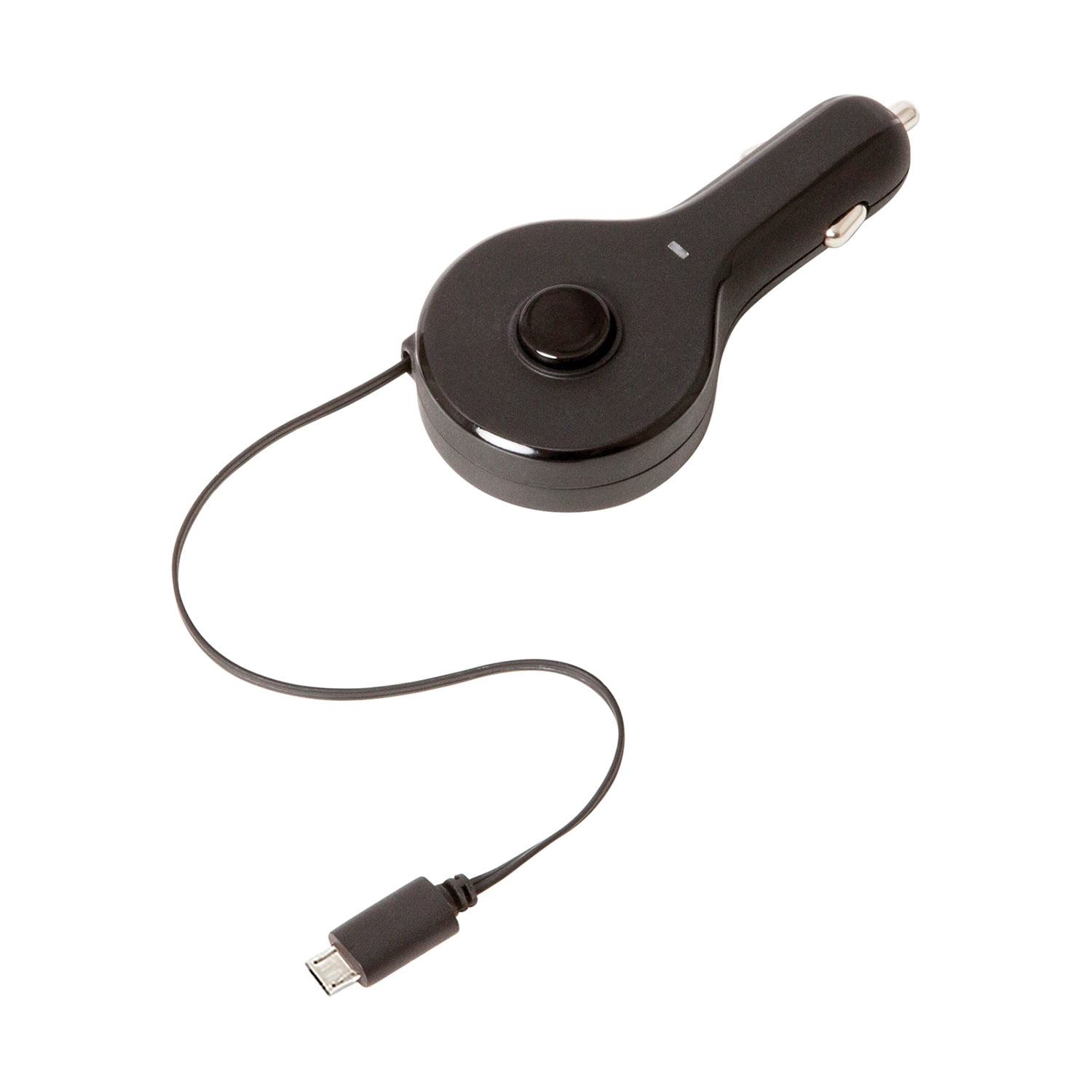 ReTrak ETPRM5CAR Retractable 10-foot Micro USB Car Charger