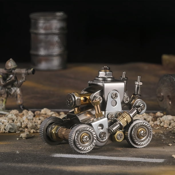Tanque blindado mecánico ZUNPINSPACE con rompecabezas de metal 3D para adultos