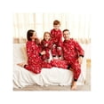 thumbnail image 3 of Viworld Matching Family Christmas One Pieces  Pajamas Sets Elk Antler Hooded Romper PJ's Zipper Jumpsuit Loungewear, 3 of 8