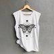 thumbnail image 4 of Camisetas sin mangas para mujer, chaleco fino de verano con estampado de margaritas y girasoles, chaleco sin mangas de manga corta, Jersey holgado informal, camisetas tipo túnica Fridja  qr1907, 4 of 6