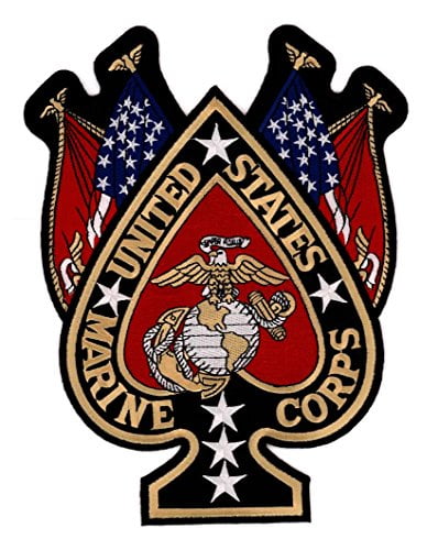USMC Semper Fi Set of Rockers Iron on or Sew on!