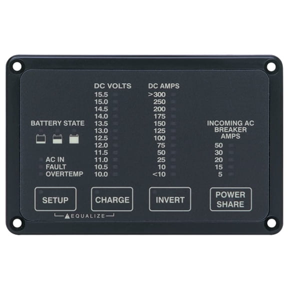 Panel remoto Xantrex Freedom 12V con pantalla y control
