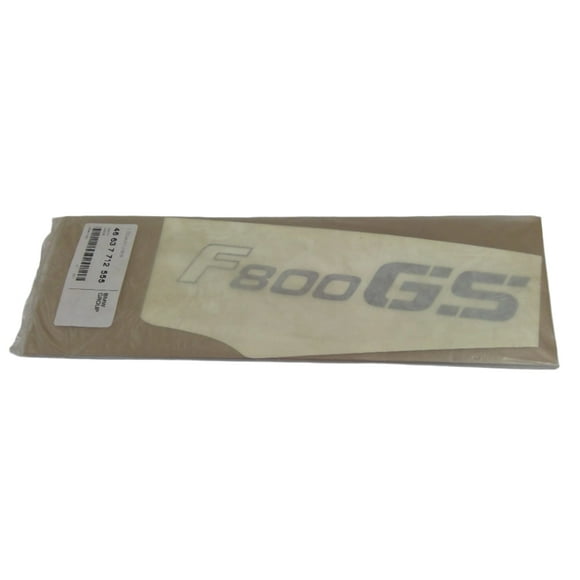 BMW Motorrad Factory Original, Emblem F800Gs Left - Part # 46637712555