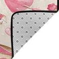 thumbnail image 6 of XMXY Area Rugs Doormat Outdoor Entrance , Valentines Pink Flower Heart Facecloth Non-slip Floor Mat Rug for Living Room Kitchen Sink Area Indoor 72"x48", 6 of 9