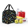 thumbnail image 5 of Picia Colorful Skateboard Printed Lunch box Lunch bag for Men Women Large Capacity Lunchbox Reusable Lunch Bags Insulated Lunch Bag Lunch Box Cooler, 5 of 6