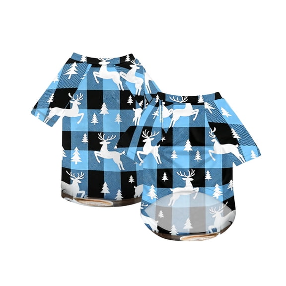 Christmas Dog Pajamas Xmas Pet Pjs with Snowman Elk Patterns Christmas Dog Onesie Jumpsuits Jammies Clothes Stretchy Shirts Comfy Outfit Costume Apparel for Small Medium Large Dogs