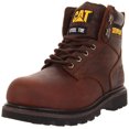 thumbnail image 1 of (8.5 D(M) US, Dark Brown) - CAT Second Shift Mens Leather Steel-Toe Work Boots, 1 of 7