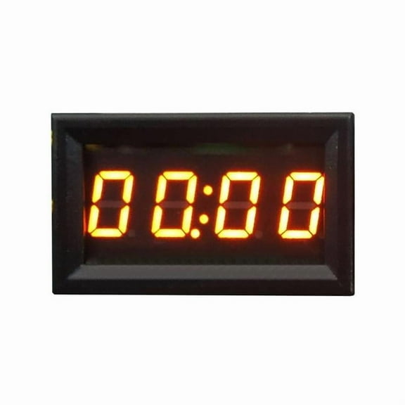 12V/24V LED Vehicle Electronic Clock Car Motorcycle LED Digital Display Clock