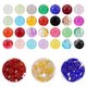 thumbnail image 4 of 1 caja de cuentas de vidrio de 8 mm para hacer joyas, espaciadores sueltos de cristal craquelado, kit de cuentas redondas multicolores para pulseras, collares y proyectos de manualidades., 4 of 7