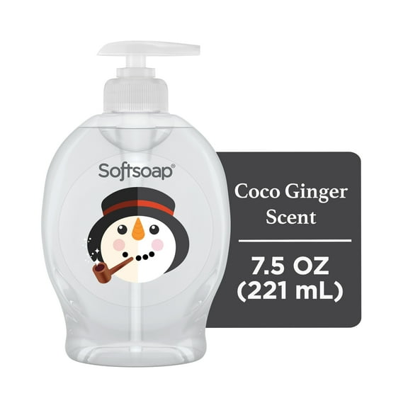 Softsoap Limited Edition Coco Ginger Liquid Hand Soap, 7.5 fl oz Pump Bottle