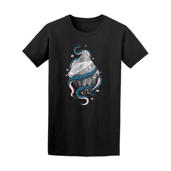 Diving With Octopus Tentacles Tee Men's -Image by Shutterstock