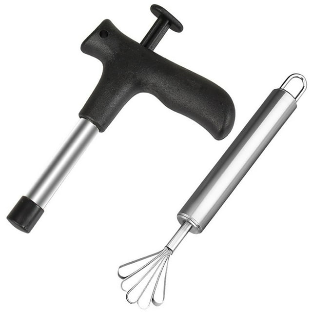 Coconut Shaver Creative Stainless Steel Fish Scale Scraper with Coconut Opener