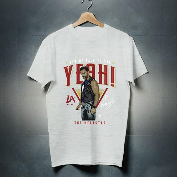 LA Knight 500 Level Youth The Megastar Unisex T- Shirt,Black