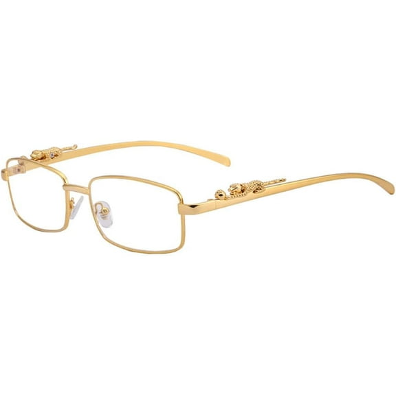 Retro Rectangle Pink Sunglasses For Men Seiko Carving Leopard Sun Glasses Women Eyewear