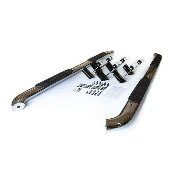 Eagle Manufacturing Step Bars 4" Oval Stainless Step Bars 2019-2024 Ford Ranger Super Cab