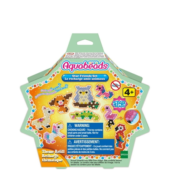 Recambio de abalorios Aquabeads Arts & Crafts Star Friends con 600 abalorios Aquabeads Aquabeads