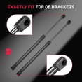 thumbnail image 5 of BDFHYK C16-08316 20inch 40lbs (178N) Gas Shocks Struts Lift Support for are ATC Leer Awning Snugtop Topper Canopy Truck Cap Pickup Window RV Door or Toolbox Lid etc, Set of 2, 5 of 7
