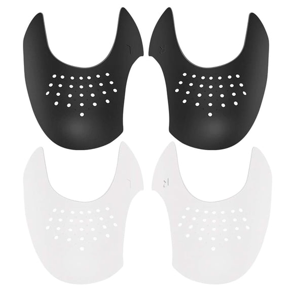 2 Pairs Shoes Crease Protector Toe Box,Prevent Sneaker Shoes Crease Protector for Men and Women 5-12"