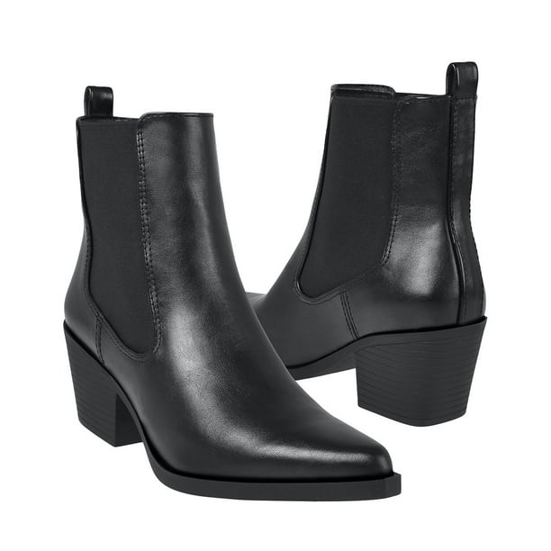 BOTINES NOMADAS MUJER 62307 SIMIPIEL NEGRO