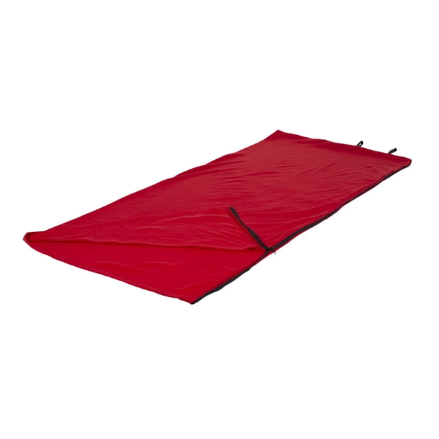 Saco de Dormir Stansport de Forro Polar Rojo 190x81 cm