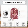 thumbnail image 6 of HELLHERO Heart-Shaped Coffee Pattern Design Stylish Blender Dust Cover with Protective Polyester Coffee Machine Dust Cover, 6 of 6