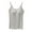 Grey, variant on Lace Trim Top Top Spaghetti Strap Women with Chest Pads Five Fingers Without Steel Ring Bra Cups One Sports Camisole