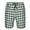 thumbnail image 3 of Logiee Scottish Checkered Print Mens Swim Trunks Quick Dry Board Shorts,Breathable Hawaii Beach Shorts Swimwear Bathing Suits-Large, 3 of 6