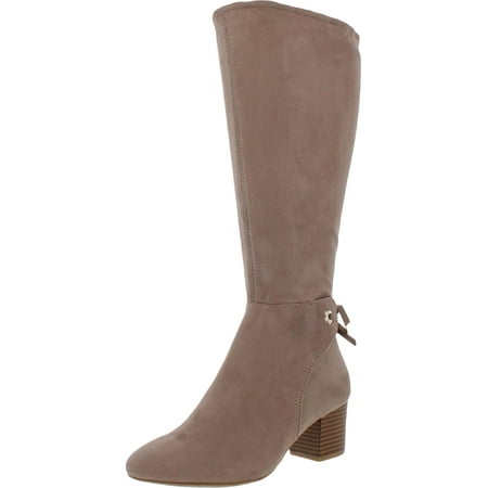 

Charter Club Womens Jaccque Faux Suede Wide Calf Knee-High Boots