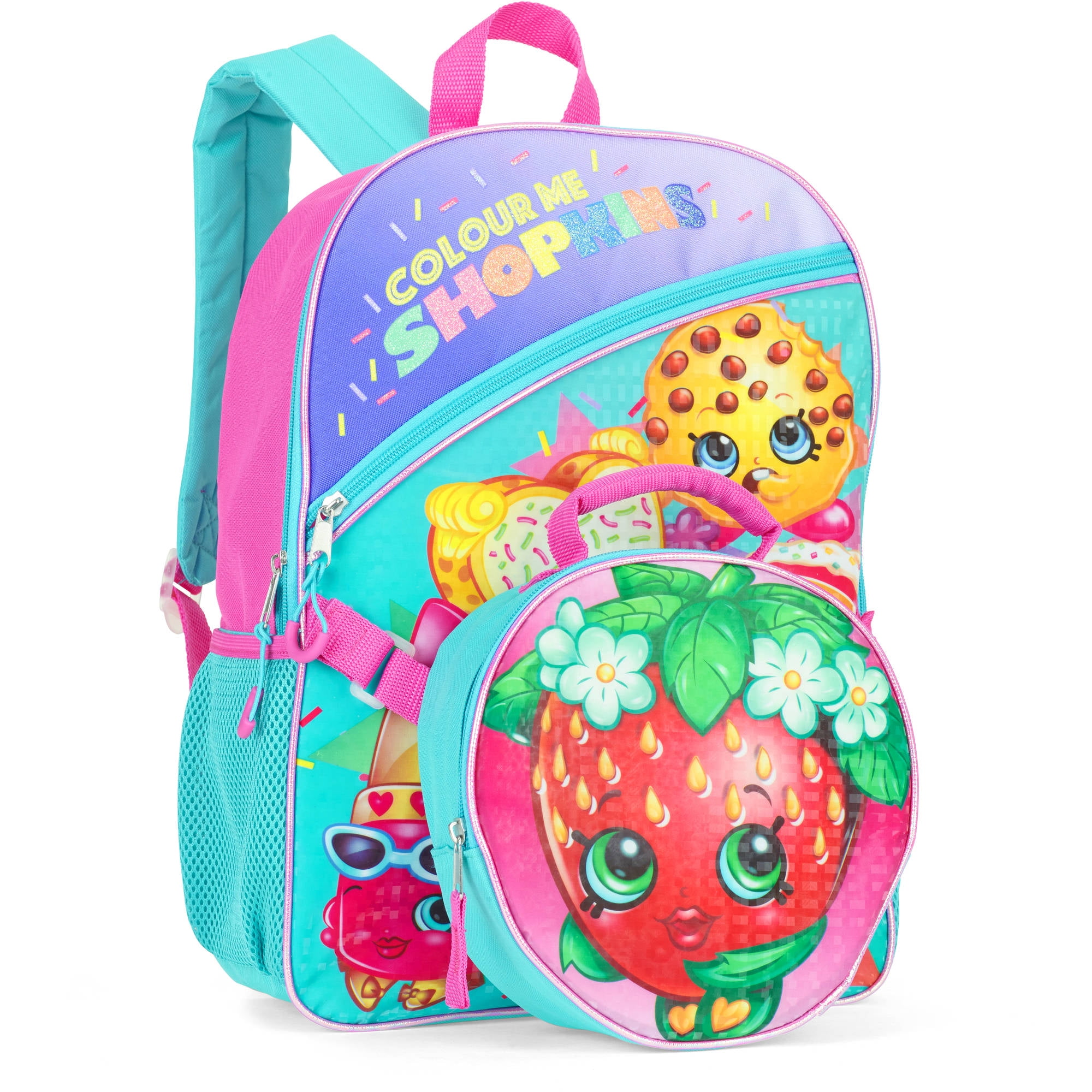 shopkins backpack and lunchbox set