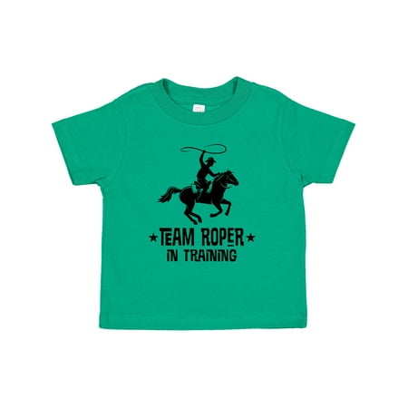 

Inktastic Team Roper in Training Cowboy Gift Toddler Boy or Toddler Girl T-Shirt