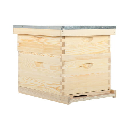 Complete Beekeeping 20 Frame Beehive Box Kit (10 medium 10 Deep) Langstroth Bee