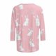 thumbnail image 5 of TaTaai Women Easter Themed Print 3/4 Sleeve Crew Neck T-Shirt Casual Pullover Top Ladies Spring Outdoor Gathering Wear Soft Breathable Non-See-Through No Fading Stylish Top Gift, 5 of 5