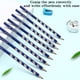 thumbnail image 4 of Ganfancp 30 Lápices Pcs con Barras Triangulares para Corregir La Postura de Agarre. Los Niños y Los Estudiantes de Primaria Aprender a Escribir Plumas y Artículos de Papelería Rebajas Flash Deals Cub, 4 of 7