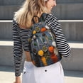 thumbnail image 7 of Balery Various Herbs And Spices In Spoons Vintage Canvas Backpack for Men and Women - Large Capacity, Durable Travel Laptop Bag for School, Work, Hiking, and Outdoor Activities, 7 of 7