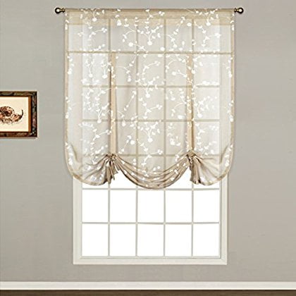 Savannah 40 X 63 Window Curtain Tie Up Shade Com Savannah 40 X 63 Window Curtain Tie, Tie Up Kitchen Curtains