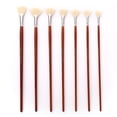 thumbnail image 3 of Artist Paint Brush Set Painting Brush Round and Flat Tips Bristle Hair Brush Perfect for Watercolor, Acrylic Painting, 3 of 8