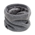 thumbnail image 1 of ziyahi Warm In Style Unisex Winter Warm Knitted Ring Scarf Soft And Comfortable Grey, 1 of 6