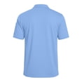 thumbnail image 4 of GrmtClth Men's Quick Dry Polo Shirt Short Sleeve Lightweight Breathable Performance Outdoor Golf Sport Active Tops Light Blue 3XL, 4 of 4