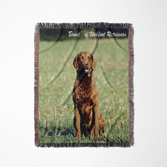 Chesapeake Bay Retriever, Woven Blanket