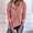 Pink, variant on Blouses For Women Casual Sevevn Womens Henley Knit Sweaters 2025 Fall Winter Deep V Neck Long Sleeve Button Pullover Casual Tops